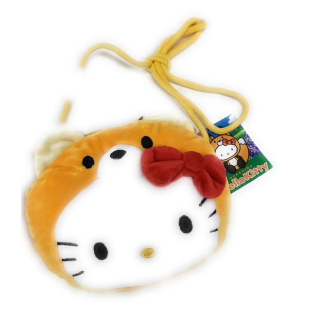 ご当地キティ 北海道限定 キタキツネキティ ファスナー付ポーチ