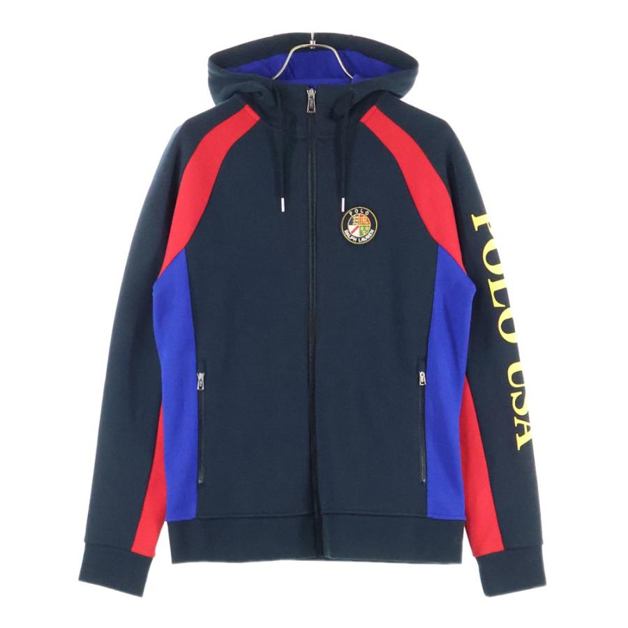 POLO RALPH LAUREN（ポロ・ラルフローレン） 刺繍ロゴ ジップアップ