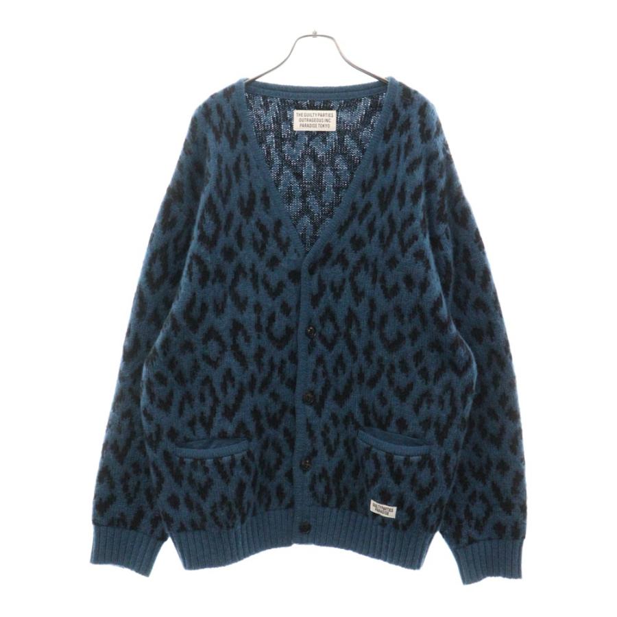 WACKO MARIA（ワコマリア） 21AW LEOPARD HEAVY MOHAIR CARDIGAN