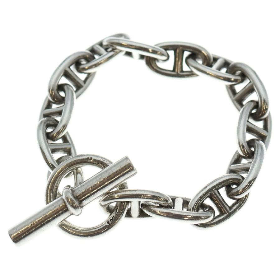 HERMES（エルメス） 70s VINTAGE Chaine d'Ancre GM Bracelet 筆記体