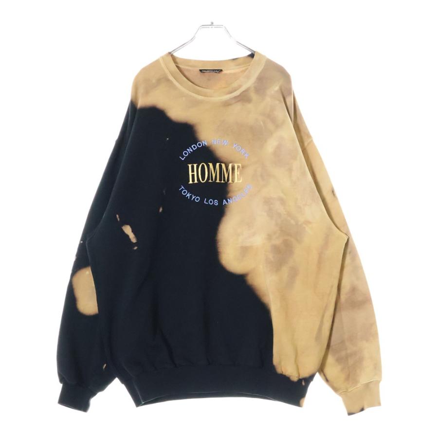BALENCIAGA（バレンシアガ） ブリーチ加工HOMME刺繍オーバーサイズ