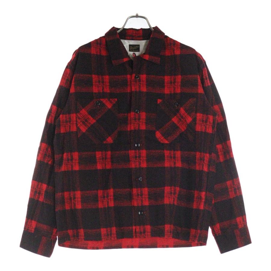 TENDERLOIN（テンダーロイン） オープンカラー コットンチェック 長袖