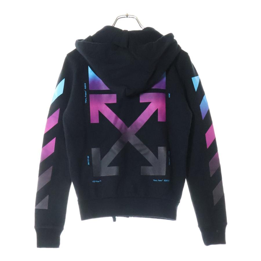 OFF-WHITE オフホワイト 18AW Zip Up Hoodie グラデーション ジップ