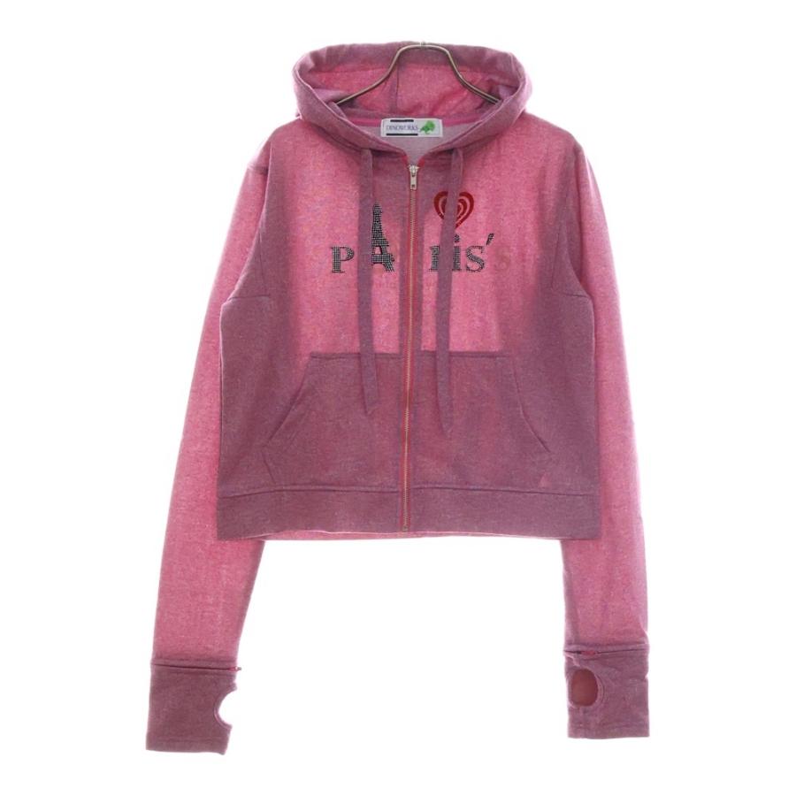 DINOWORKS ディノワークス PORIS SHINE HOODIE ジップアップフーディー