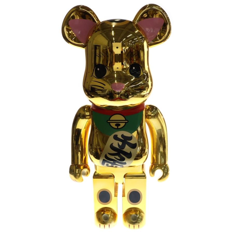 MEDICOM TOY（メディコム・トイ） BE@RBRICK 招き猫 開運 金メッキ
