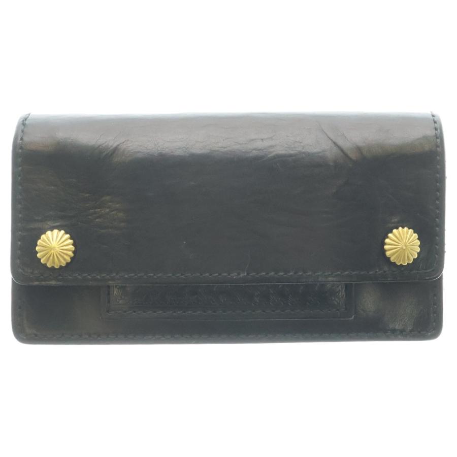 RATS（ラッツ） レザー トラッカーウォレット 財布 ブラック : BRING