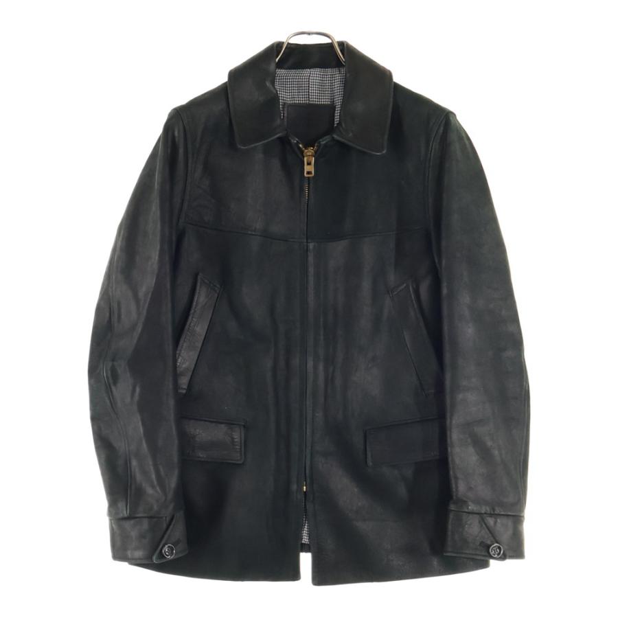 STUSSY（ステューシー） カウレザー 牛革 カーコート ジャケット