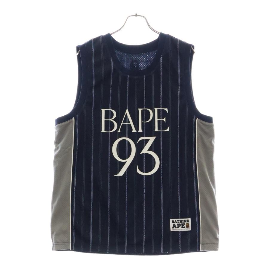 A BATHING APE（アベイシングエイプ） ロゴプリント メッシュ