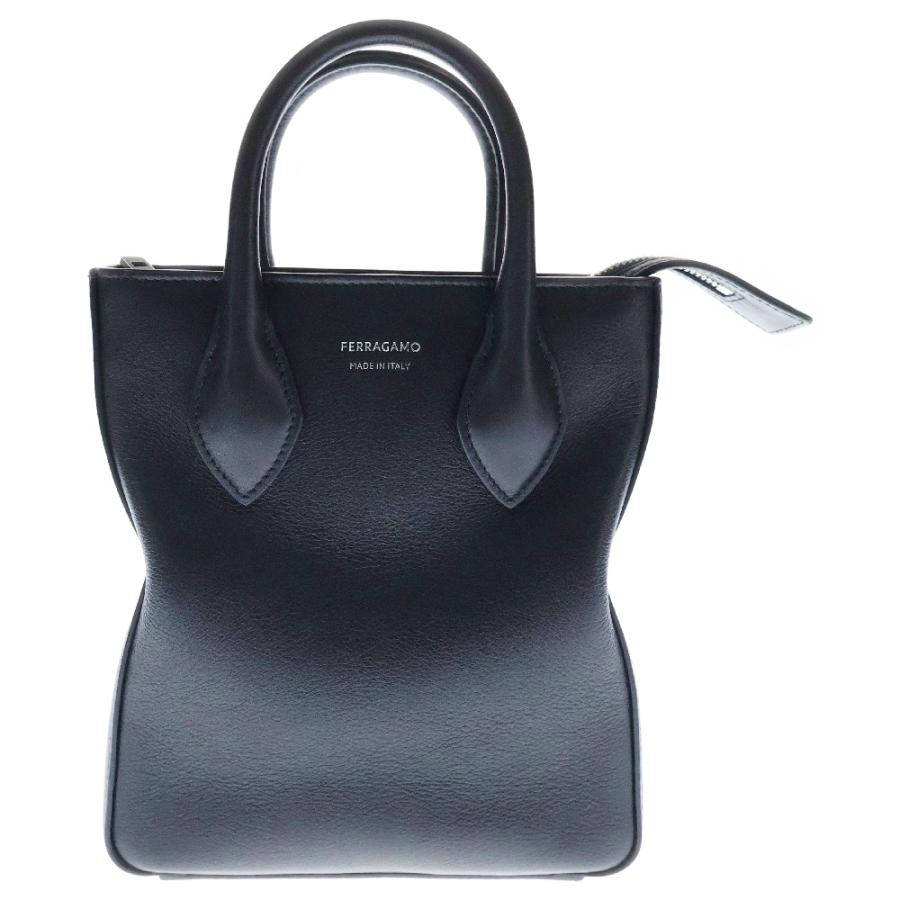 FERRAGAMO フェラガモ ロゴプリント ジャカードショルダーバッグ