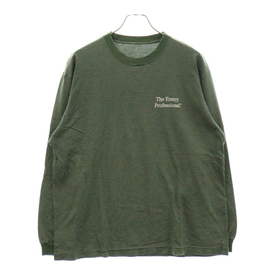 ENNOY エンノイ 21AW L/S Border Tee ロングスリーブ 長袖 ボーダー T