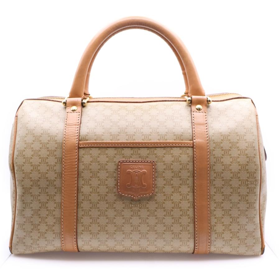 CELINE（セリーヌ） マカダム ミニボストンバッグ ハンドバッグ