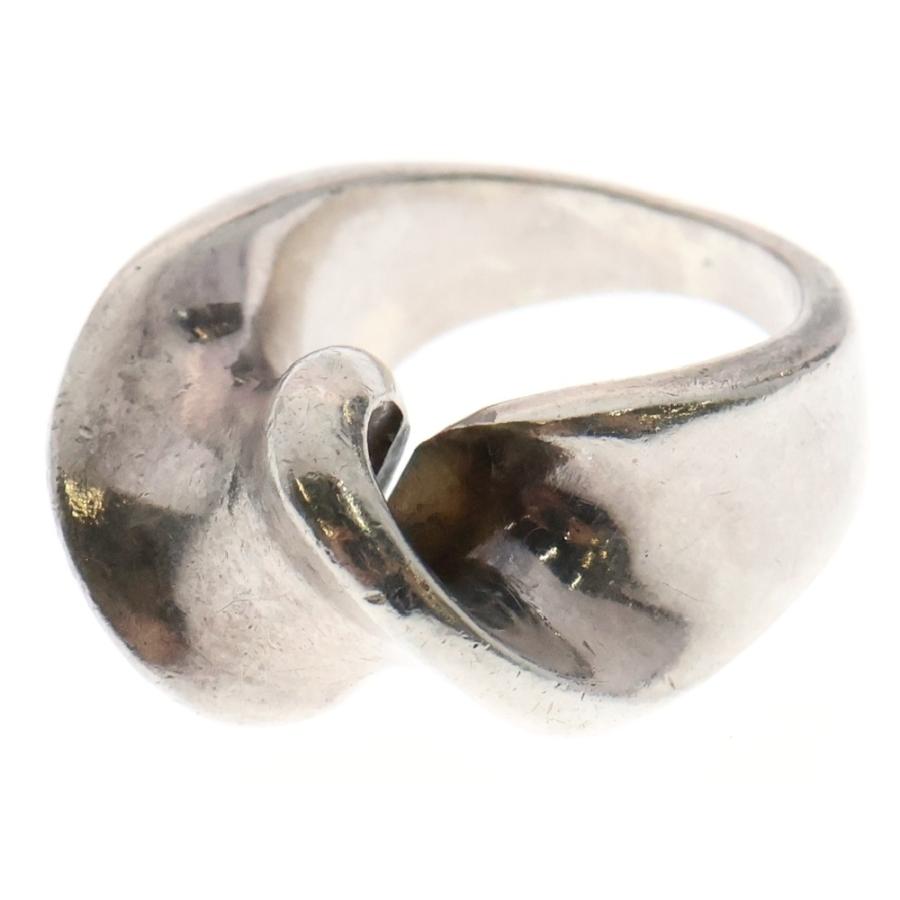 CHANEL（シャネル） ロゴ ツイスト リング ヴィンテージ シルバー