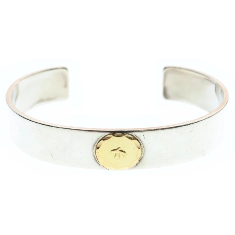 goro's（ゴローズ） 平打ちブレスS バングル シルバー/ゴールド