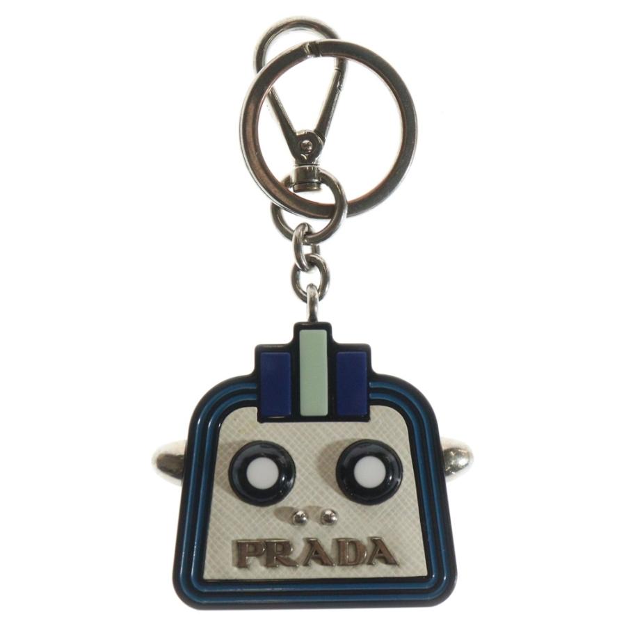 PRADA（プラダ） ロボット モチーフ チャーム キーリング キーホルダー