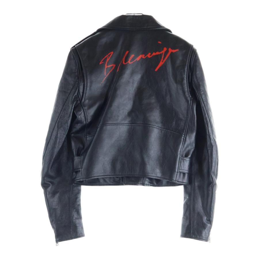 BALENCIAGA（バレンシアガ） 20AW ペイント加工 バックロゴレザー