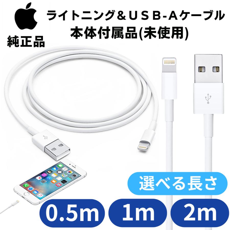 Apple Apple Lightning USB ケーブル 0.5m 1m 2m アップル 純正
