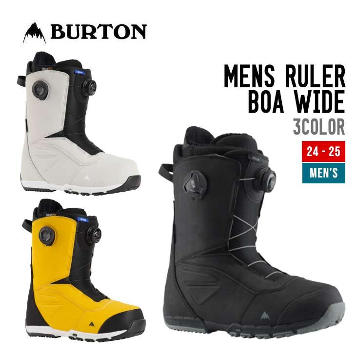 BURTON バートン 24-25 MENS RULER BOA WIDE ルーラー ボア ワイド