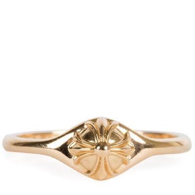 CHROME HEARTS BUBBLEGUM MINI HALF CRSBL RING クロムハーツ