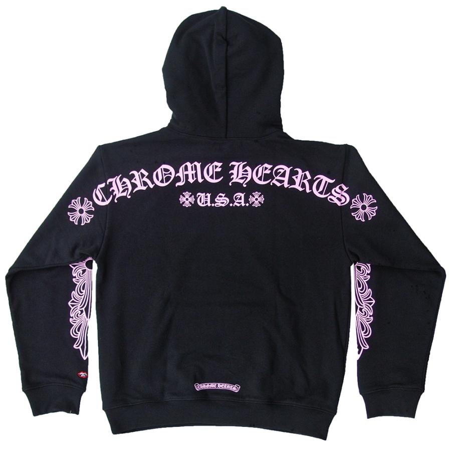 CHROME HEARTS（クロムハーツ） CHROME HEARTS HOODIE FLORAL CROSS