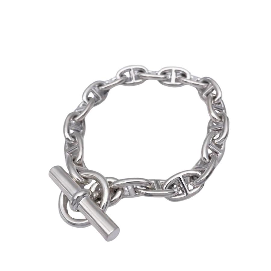 HERMES（エルメス） 磨き済み ブレスレット シェーヌダンクルMM 18コマ
