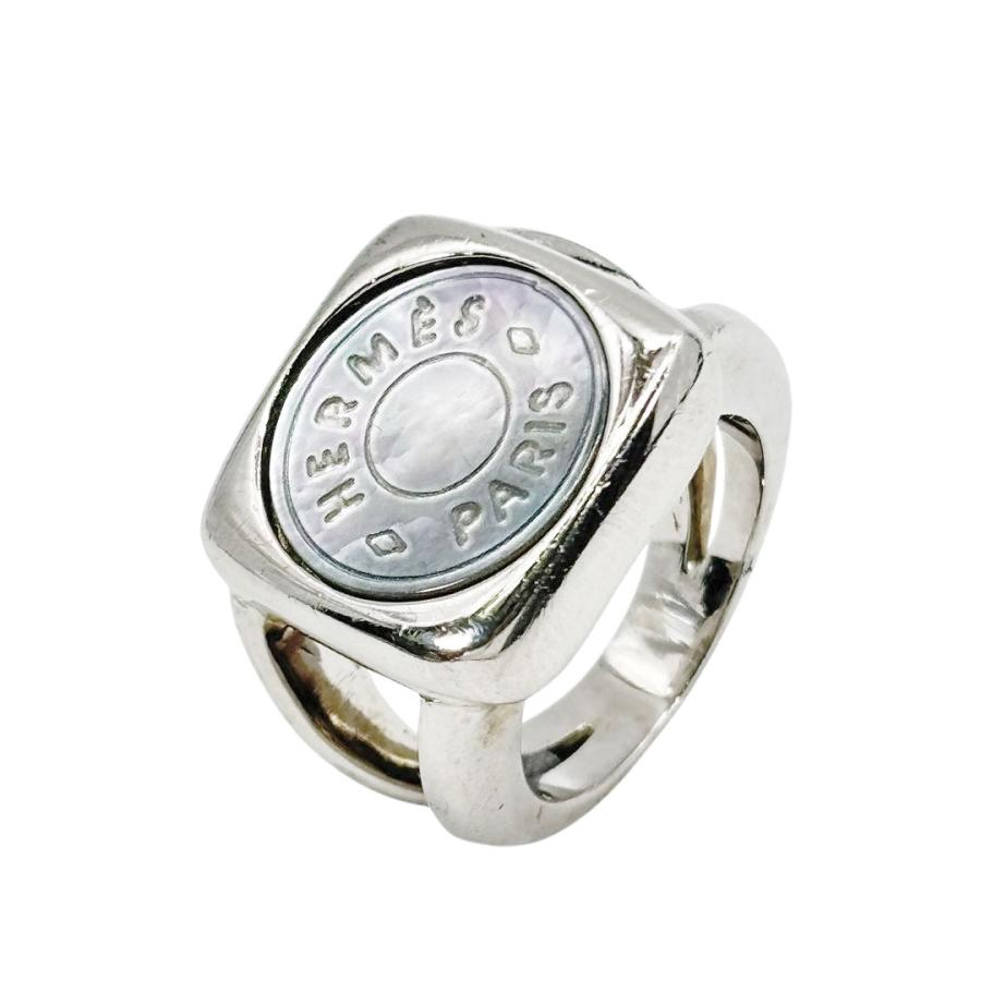 HERMES（エルメス） リング 指輪 セリエ コロゾ シェル シルバー 約9号