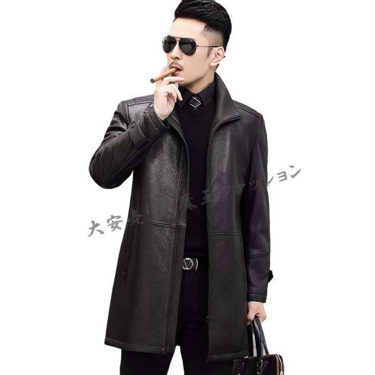 メンズ ライダース ジャケット 本革 革ジャン 高級 レザージャケット