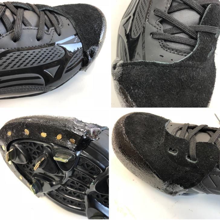 MIZUNO（ミズノ） P革 加工 野球 スパイク P革取付 打ちP アッパー部分