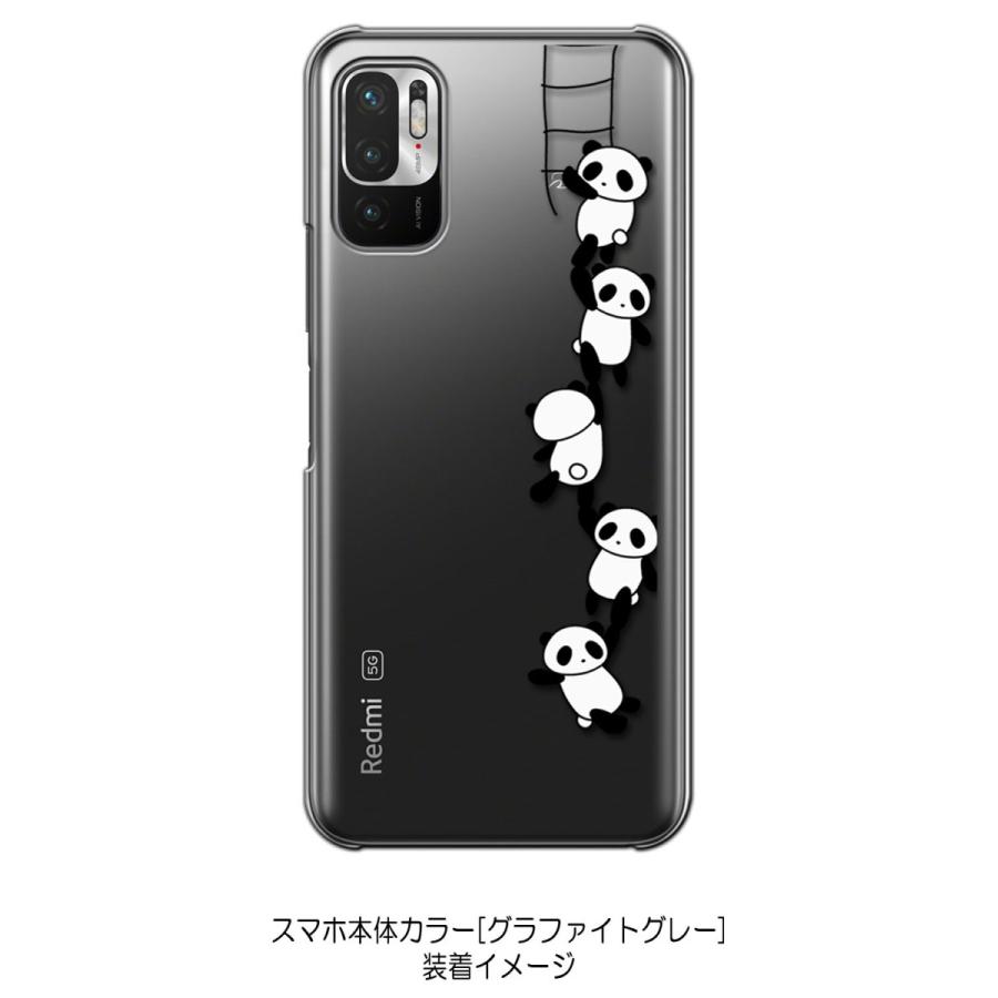 Redmi Note 10 JE XIG02 シャオミ クリア ハードケース ぶらさがり