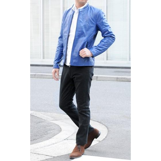 EVOLUTION（エボリューション） レザージャケット メンズ 本革