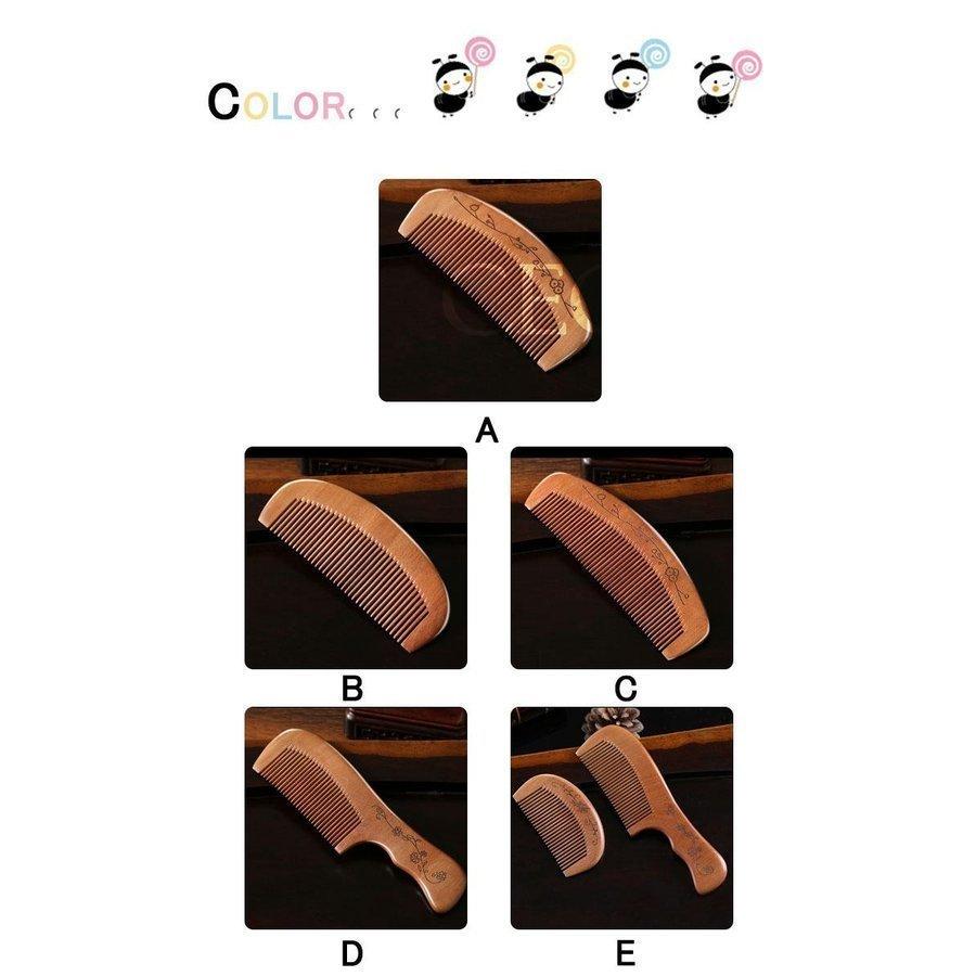 つげ櫛解櫛中ハ薩摩つげ使用最高級和泉櫛荒歯中歯可愛い檀木CBH13-AL08
