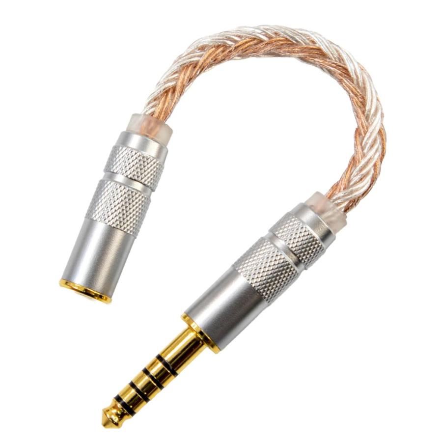 オーディオ 変換ケーブル 4.4mmプラグ → 3.5mmジャック（アンバランス