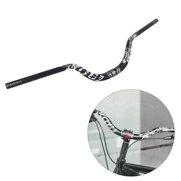 MTBバイクハンドルバー自転車エクストラロング31.8mmライザーハンドル