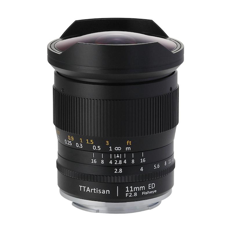 TTArtisan 11mm f/2.8 Fisheye ニコンZマウント フルサイズ 単焦点