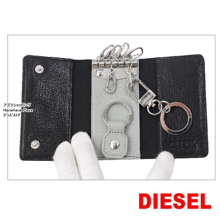 DIESEL（ディーゼル） キーケース X06640 P3043 H0999 BLACK ブラック