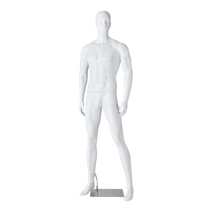 ストア・エキスプレス マネキン トルソー メンズ 男性_軽量ABS製 紳士