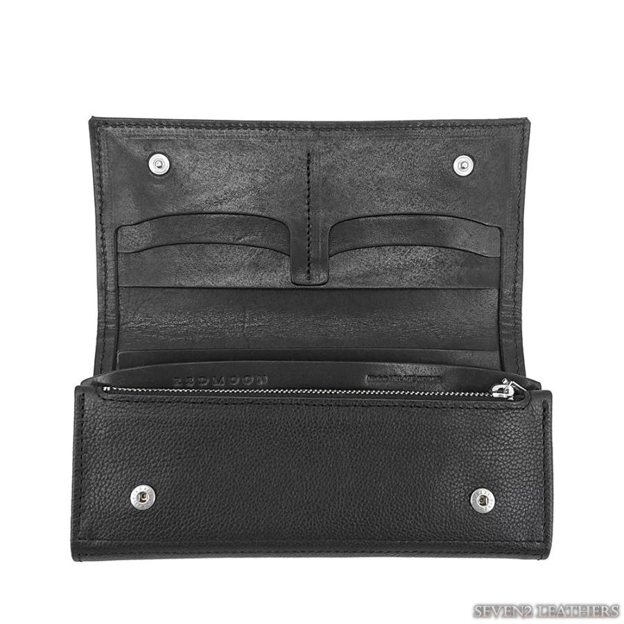 REDMOON（レッドムーン） 長財布 ロングウォレット キップレザー シボ