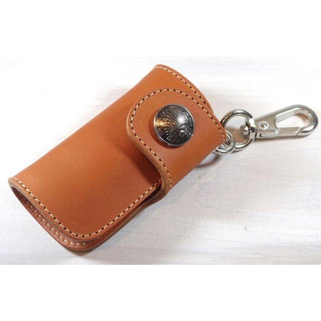 REDMOON（レッドムーン） キーケース 全4色 男女兼用 牛革 コンチョ S