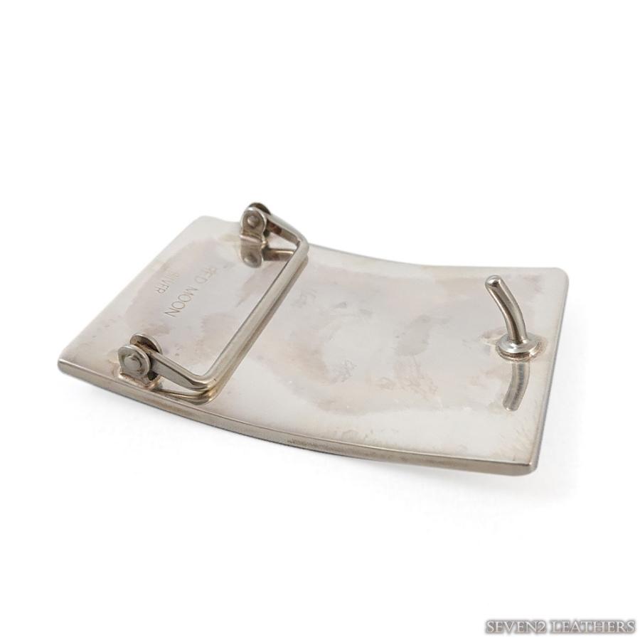 REDMOON（レッドムーン） プレートバックル シルバー ベルト バックル