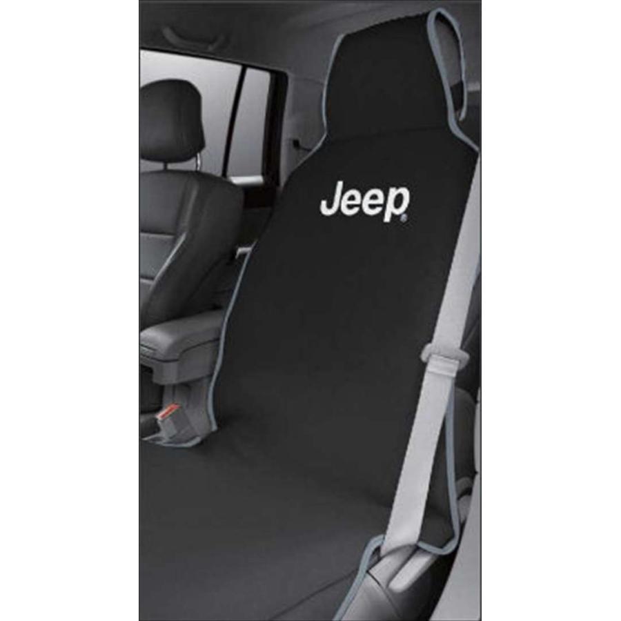 ラングラー ウェットガードフロントシートカバー ブラック Jeep純正