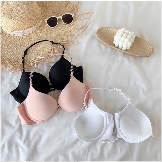 フロントホック ブラ ブラジャー 背中見せ 背中開き ノンワイヤー