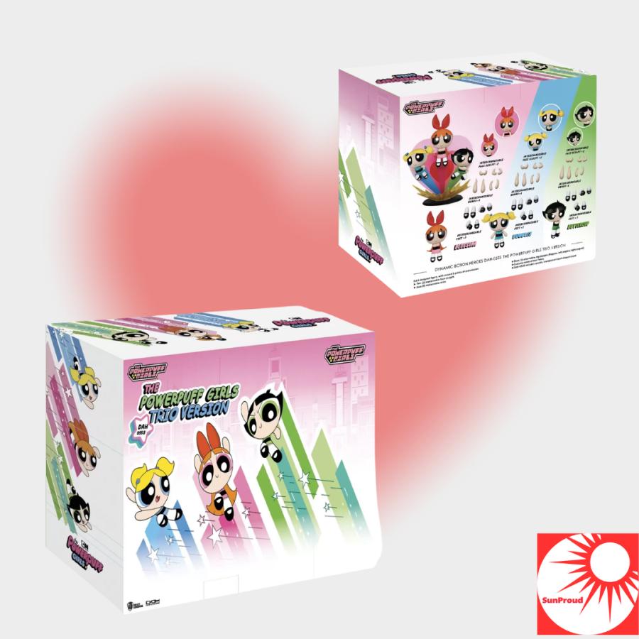 新品 パワーパフガールズ フィギュア トリオバージョン セット