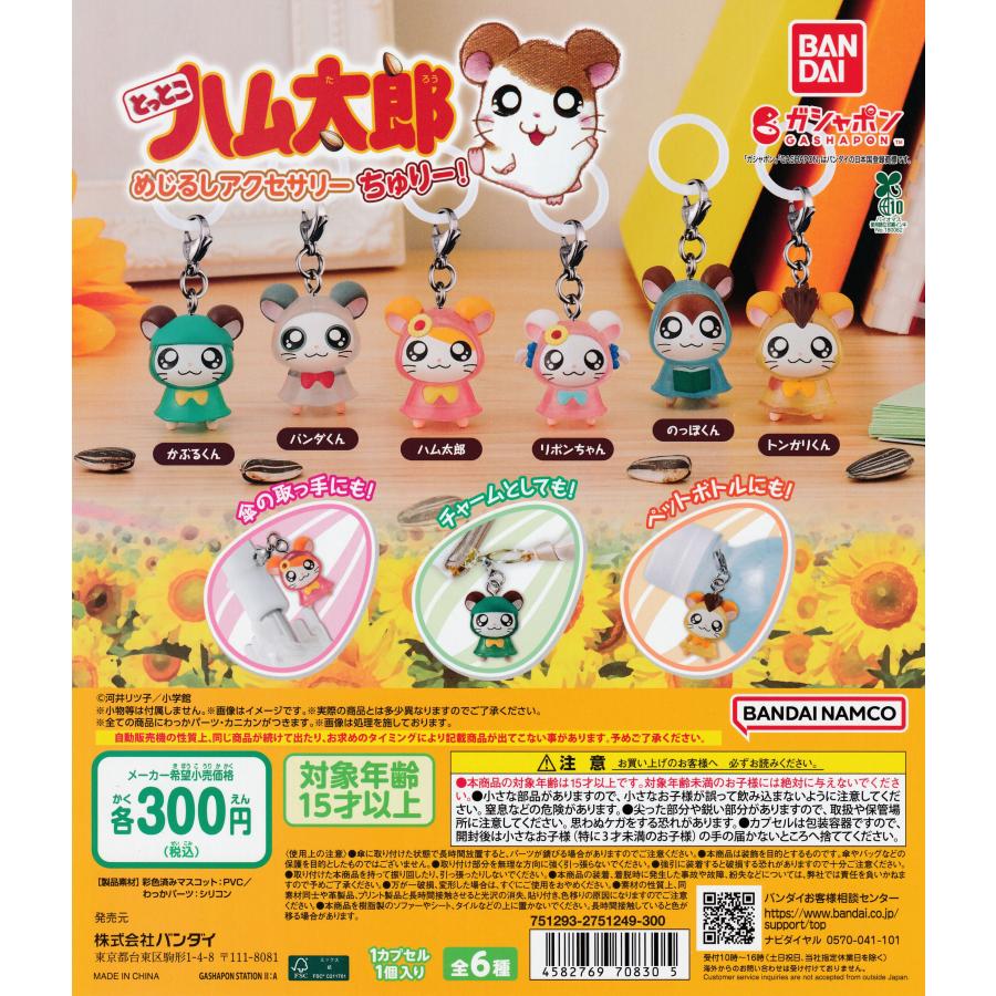 とっとこハム太郎 めじるしアクセサリー ちゅりー! [全6種セット