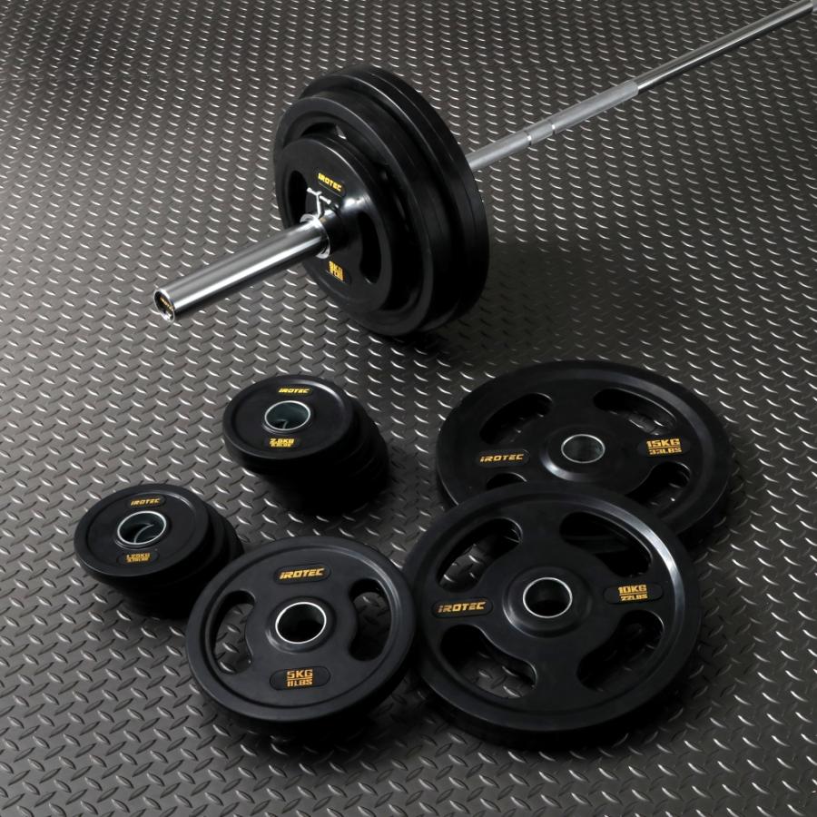 IROTEC（アイロテック） バーベルセット オリンピック バーベル 95KG