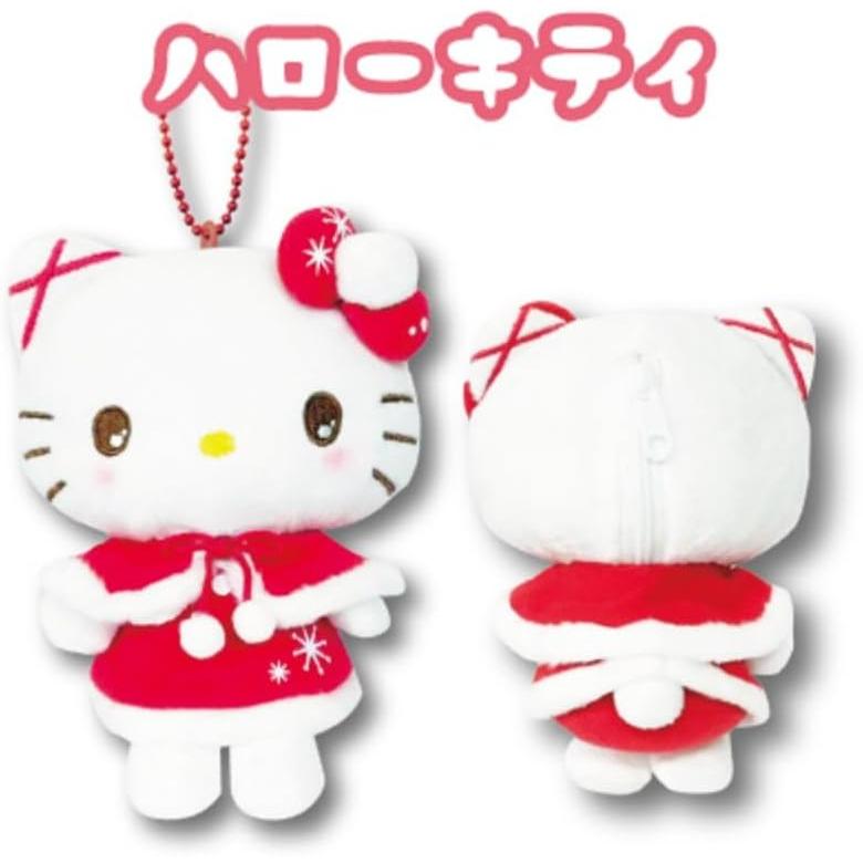 ハローキティ サンリオ hello kitty マスコット ポーチ ウィンター