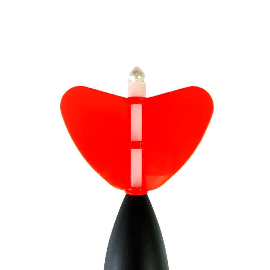 OOD 遠投電気ウキ スワンA 8号 手作りうき かご釣りウキ 昼夜兼用 夜