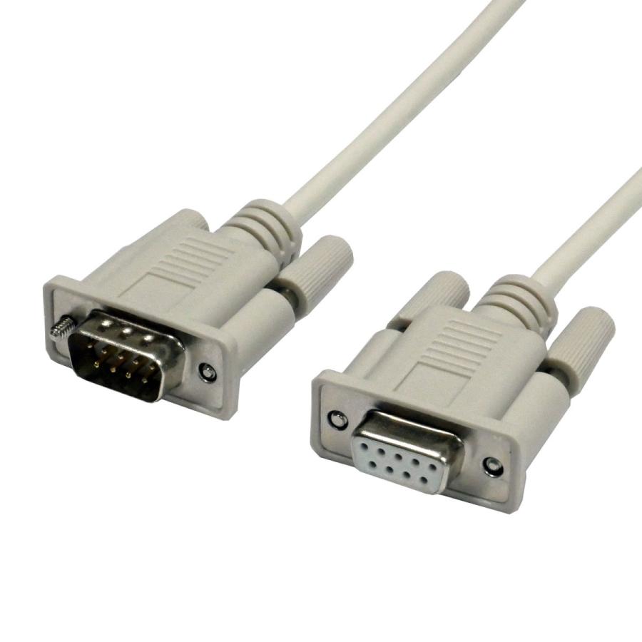 CBL232 RS232Cストレートケーブル(オスXメス) 1.8m Dsub9P(オス