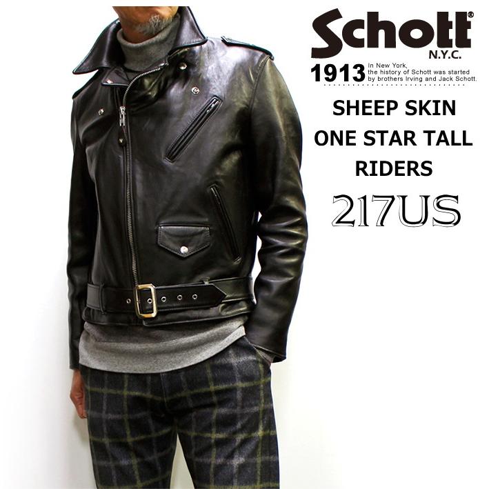 Schott N.Y.C（ショット） Schott SHEEP ONE STAR TALL RIDERS #217US