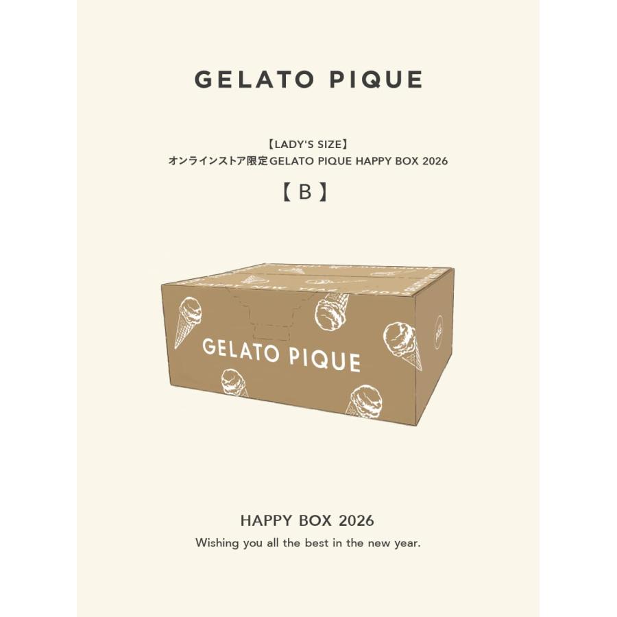 GELATO PIQUE HAPPY BOX 2026 B 福袋 抜き取りなし GELATO PIQUE ジェラートピケ HAPPY BOX 2026 <B>【LADY'S SIZE
