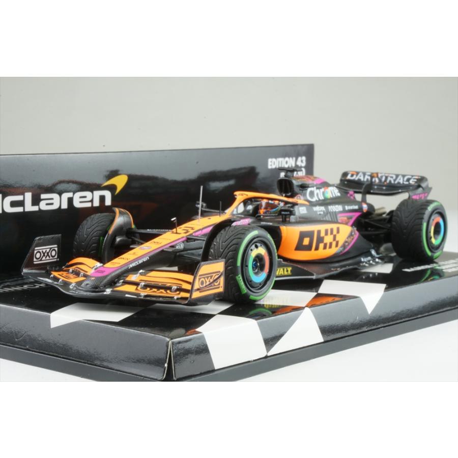 ミニチャンプス 1/43 マクラーレン MCL36 No.3 2022 F1 シンガポールGP