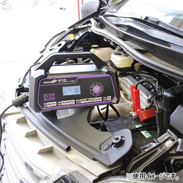 バッテリー充電器 セレクト自動パルス 12V/25A 24V/12A トラック